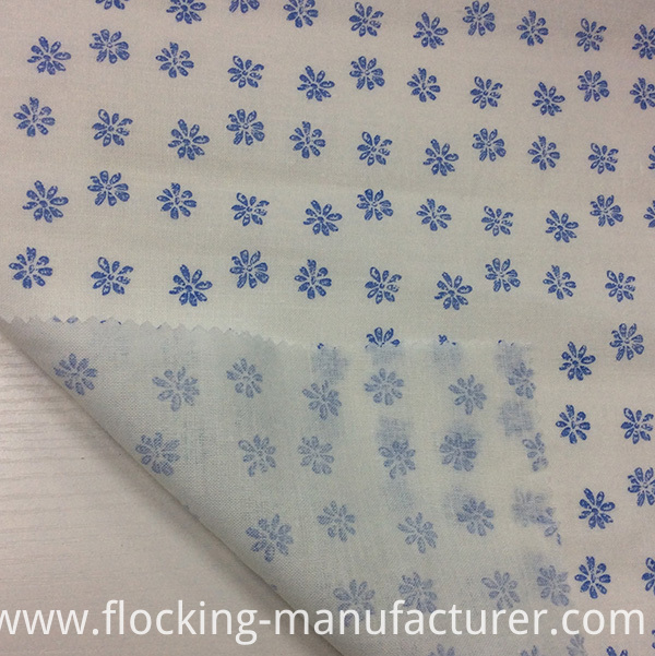Ramie/ Cotton Blended Floral Printing Fabric for Garment/ Home Textile